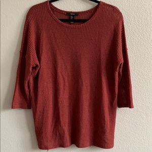3/4 sleeve sweater